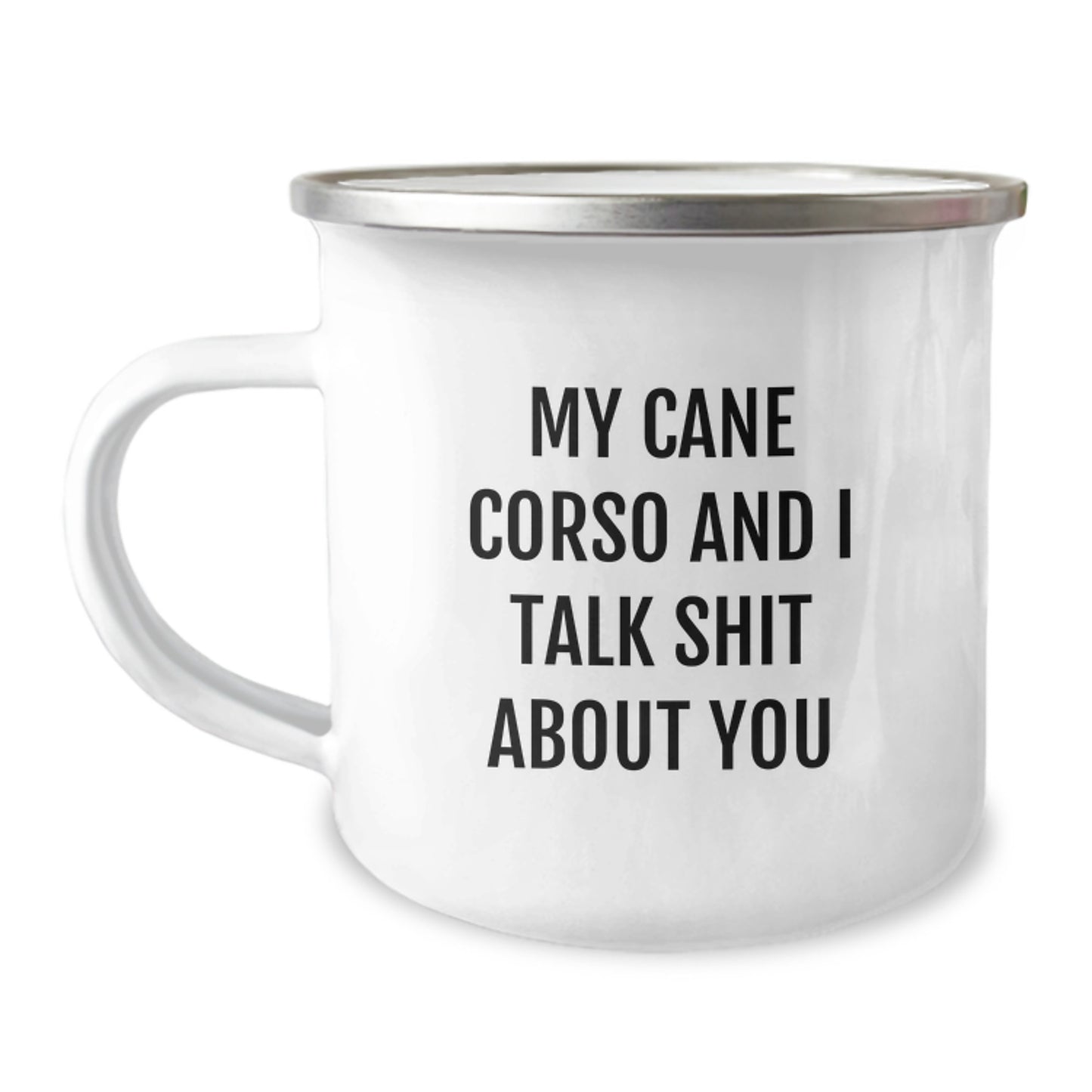 Cute Cane Corso Dog Dad Gifts - Funny Quote Mug for Men Women Friends Coworkers Family, Camping Mug for Graduation Unique Gifts from Family - Image 1