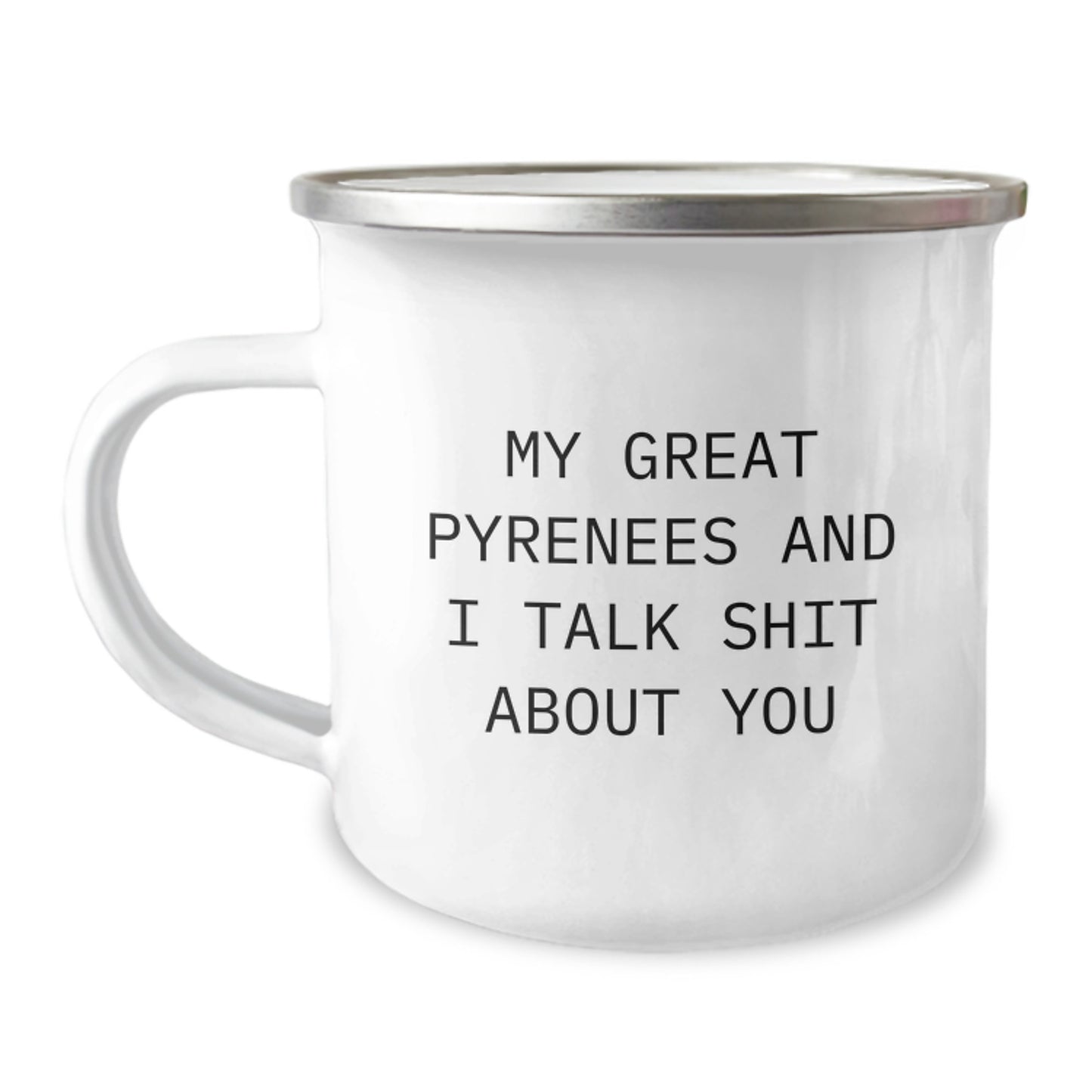 Great Pyrenees Keepsake Camping Mug for Him Surprise Birthday Gift - Image 1