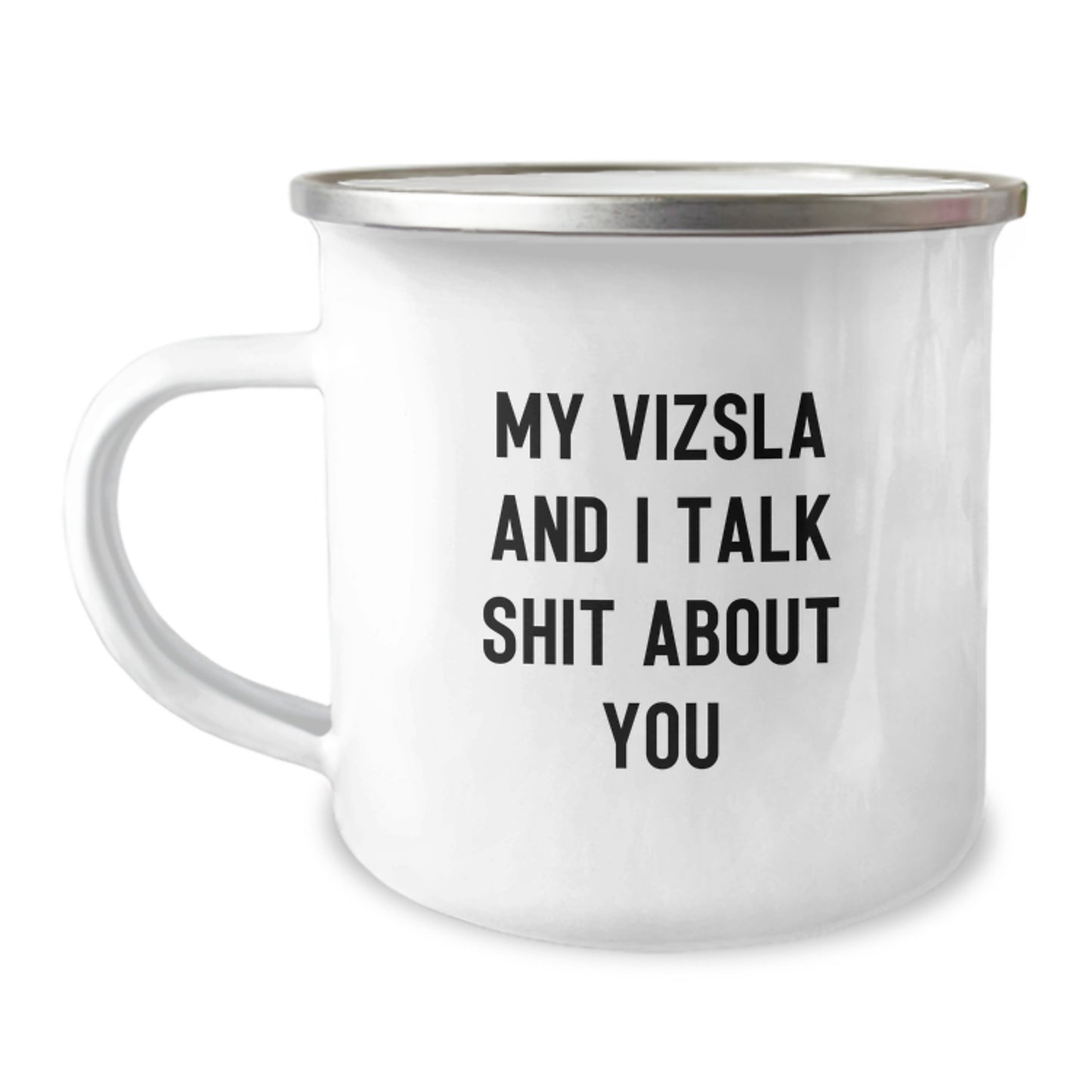 Birthday Gift Vizsla Dog Camping Mug Keepsake for Her - Image 1