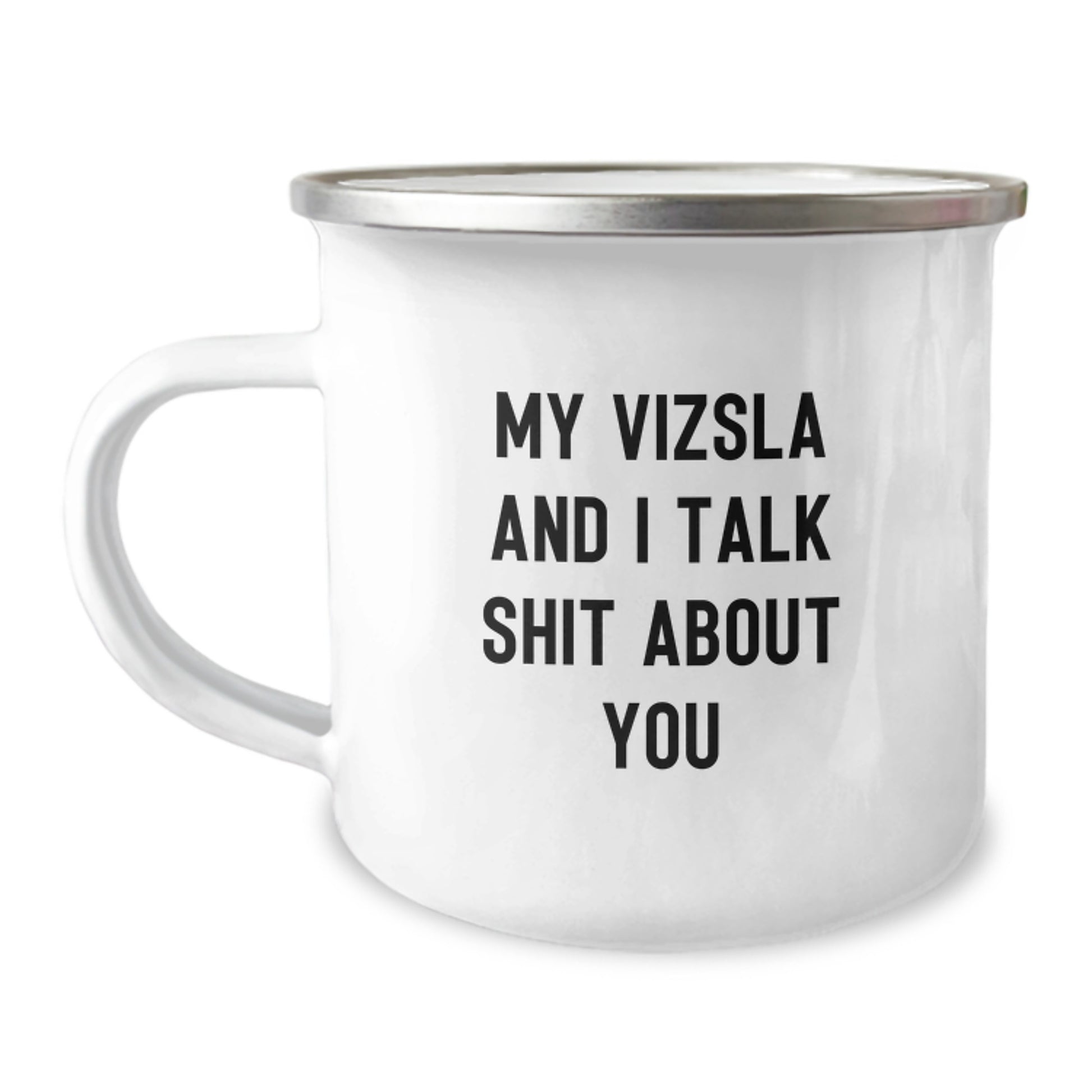 Birthday Gift Vizsla Dog Camping Mug Keepsake for Her - Image 1