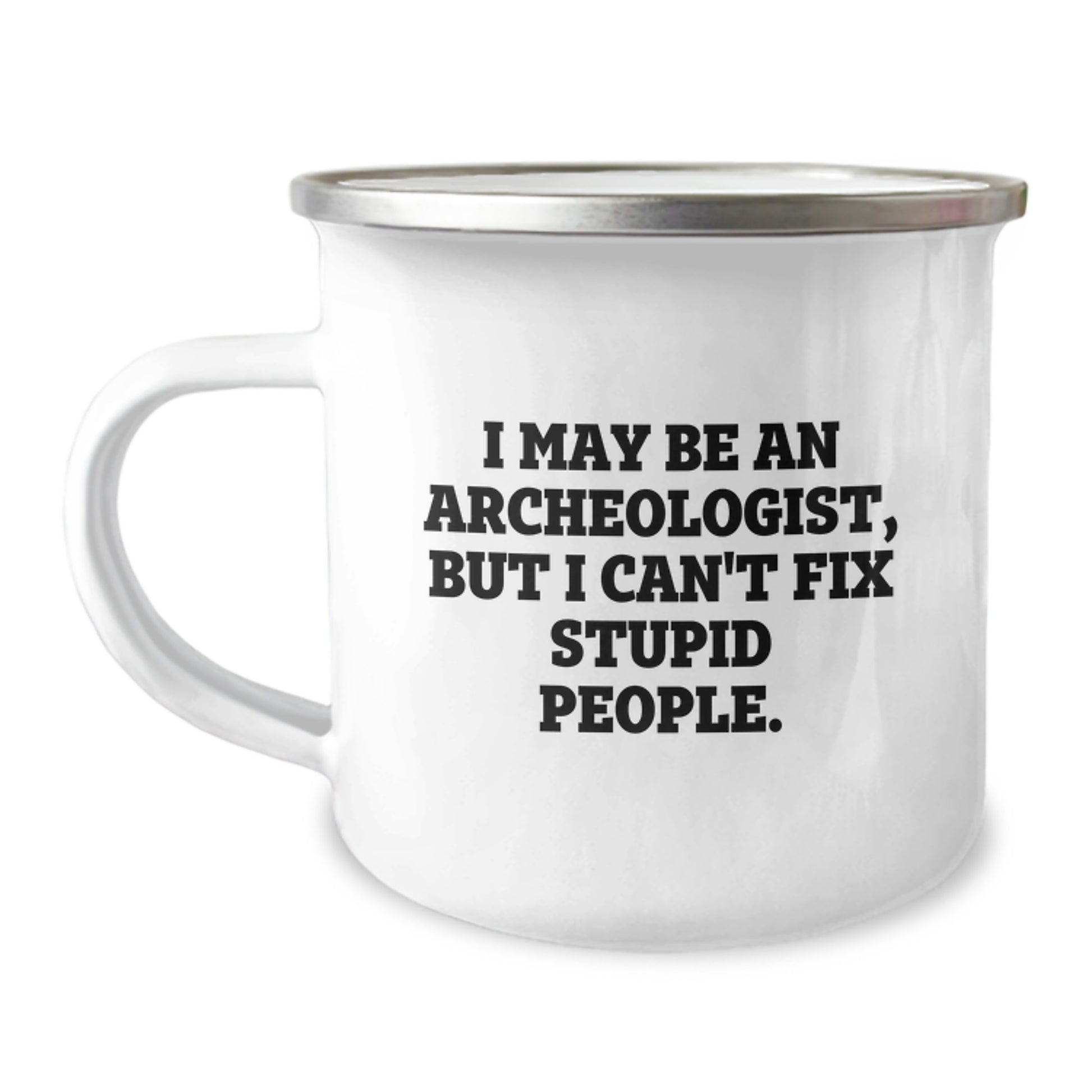 Birthday Gift for Her Archeologist Camping Mug Keepsake Present - Image 1