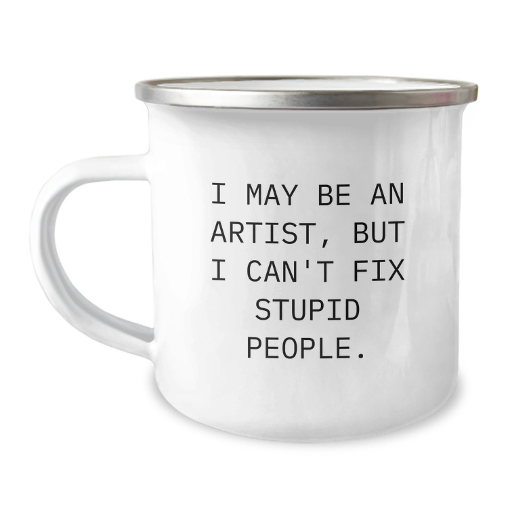 Birthday Gift Camping Mug for Her Artist Keepsake Quote Print - Image 1