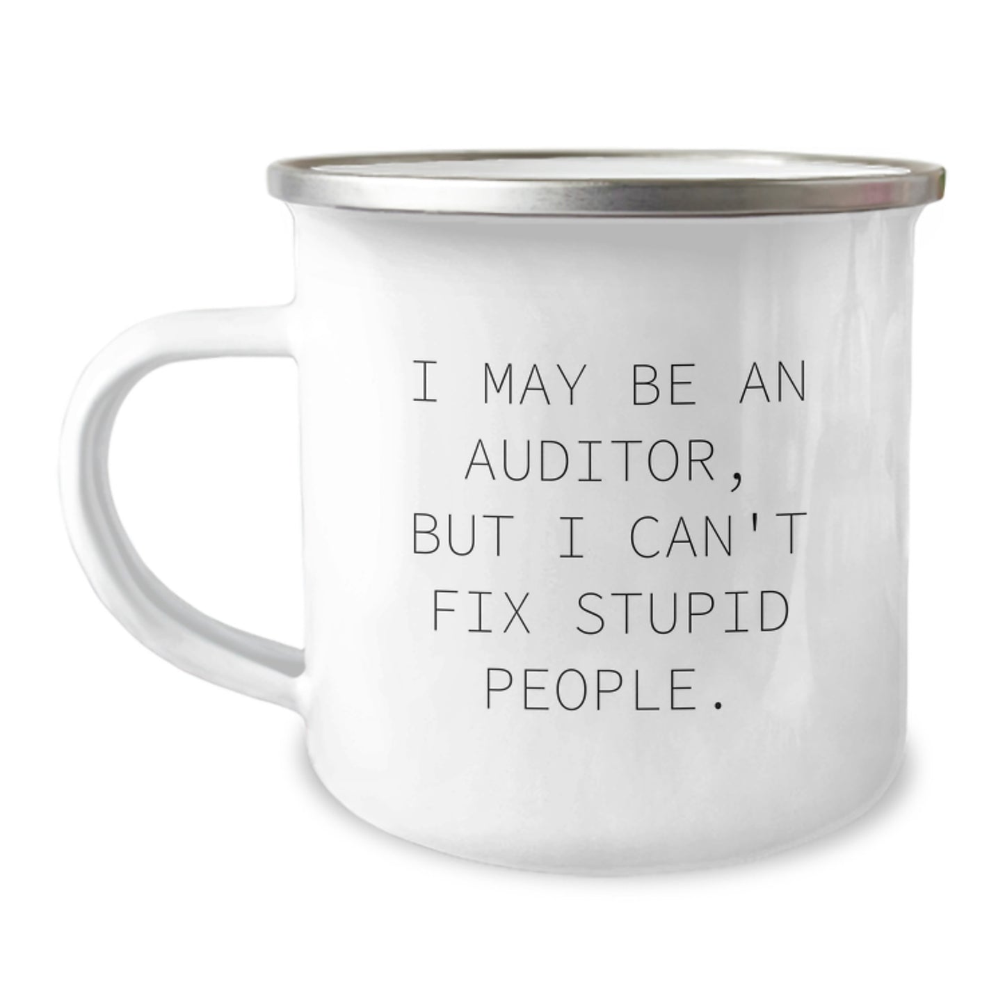Auditor Camping Mug Keepsake Birthday Gift for Him - Image 1