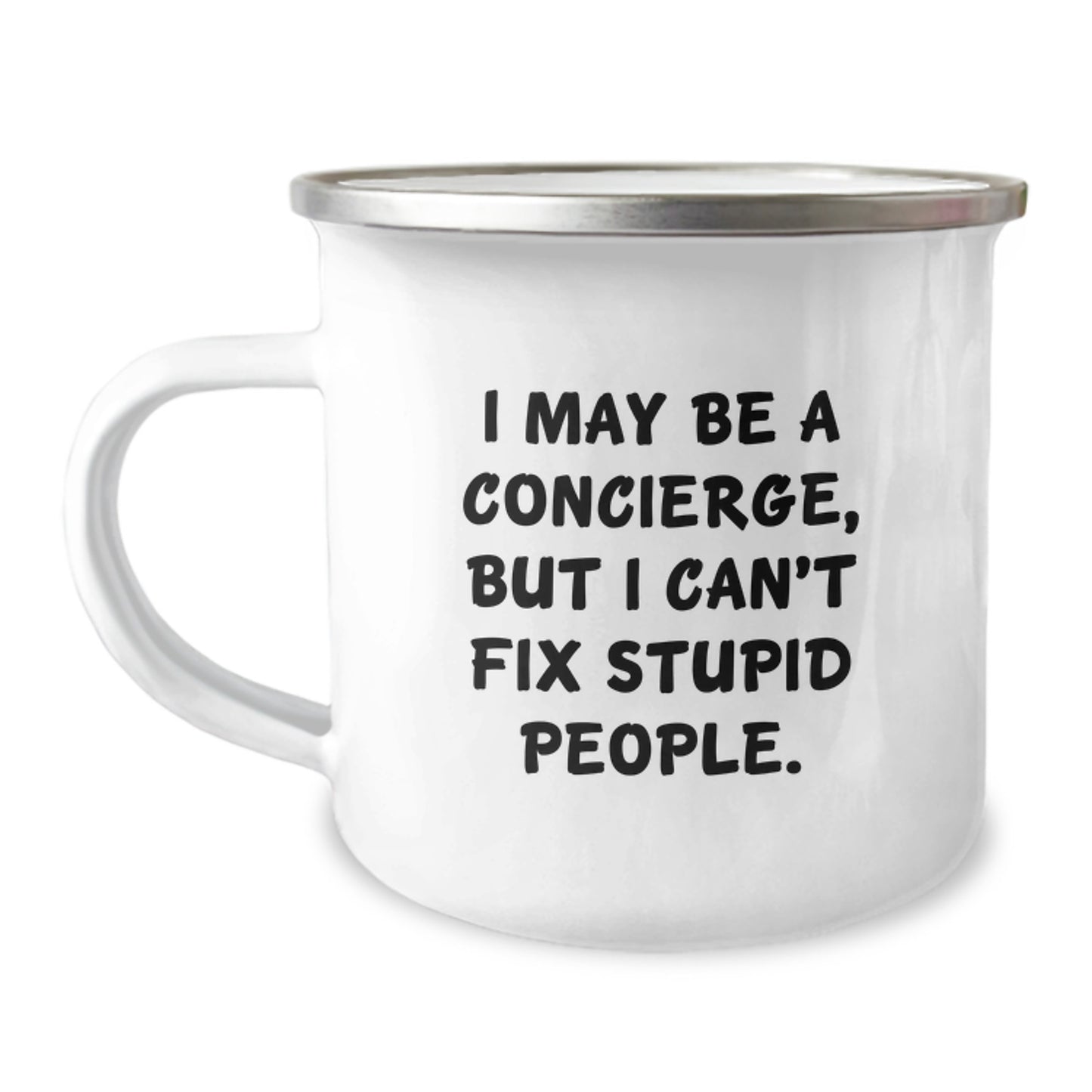 Birthday Gift for Her Concierge Camping Mug – Be A Concierge But Can't - Image 1