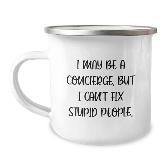 Concierge Keepsake Camping Mug for Him Birthday Gift - Image 1