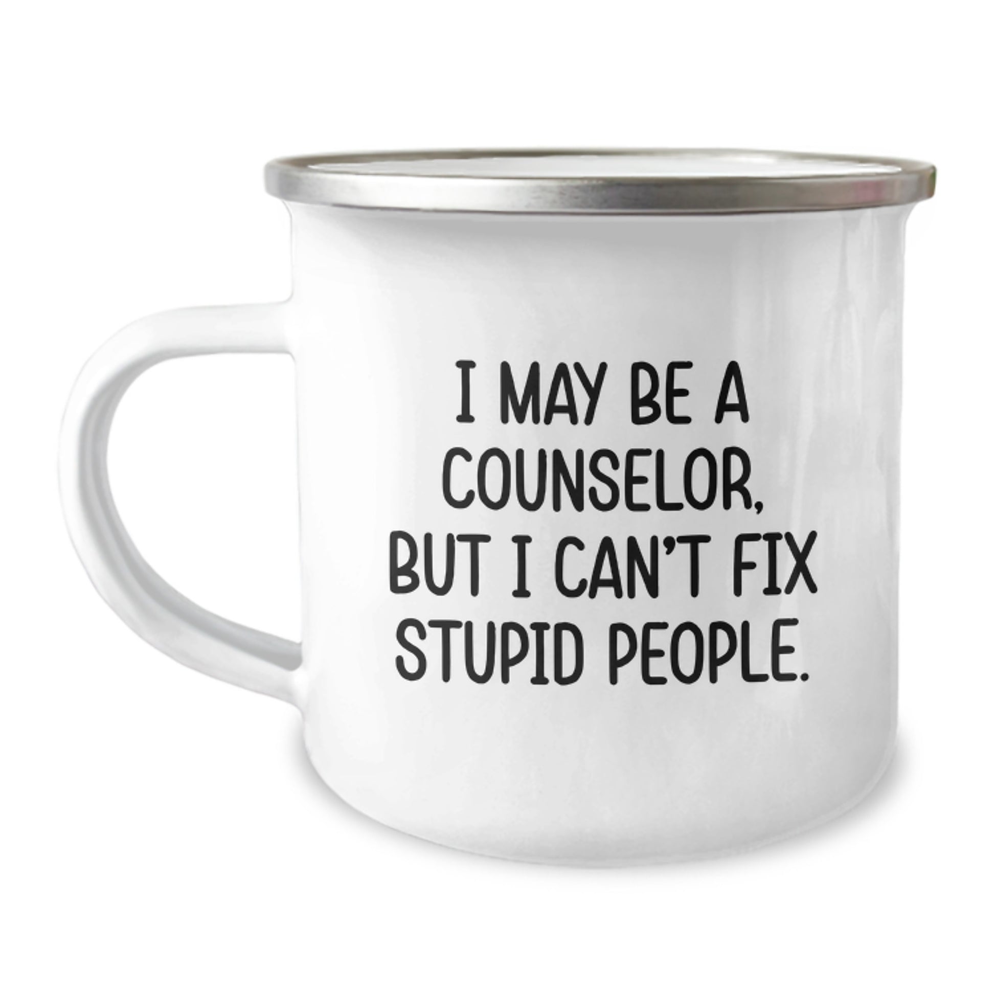 Counselor Camping Mug Birthday Gift Present for Her – Funny Quote - Image 1
