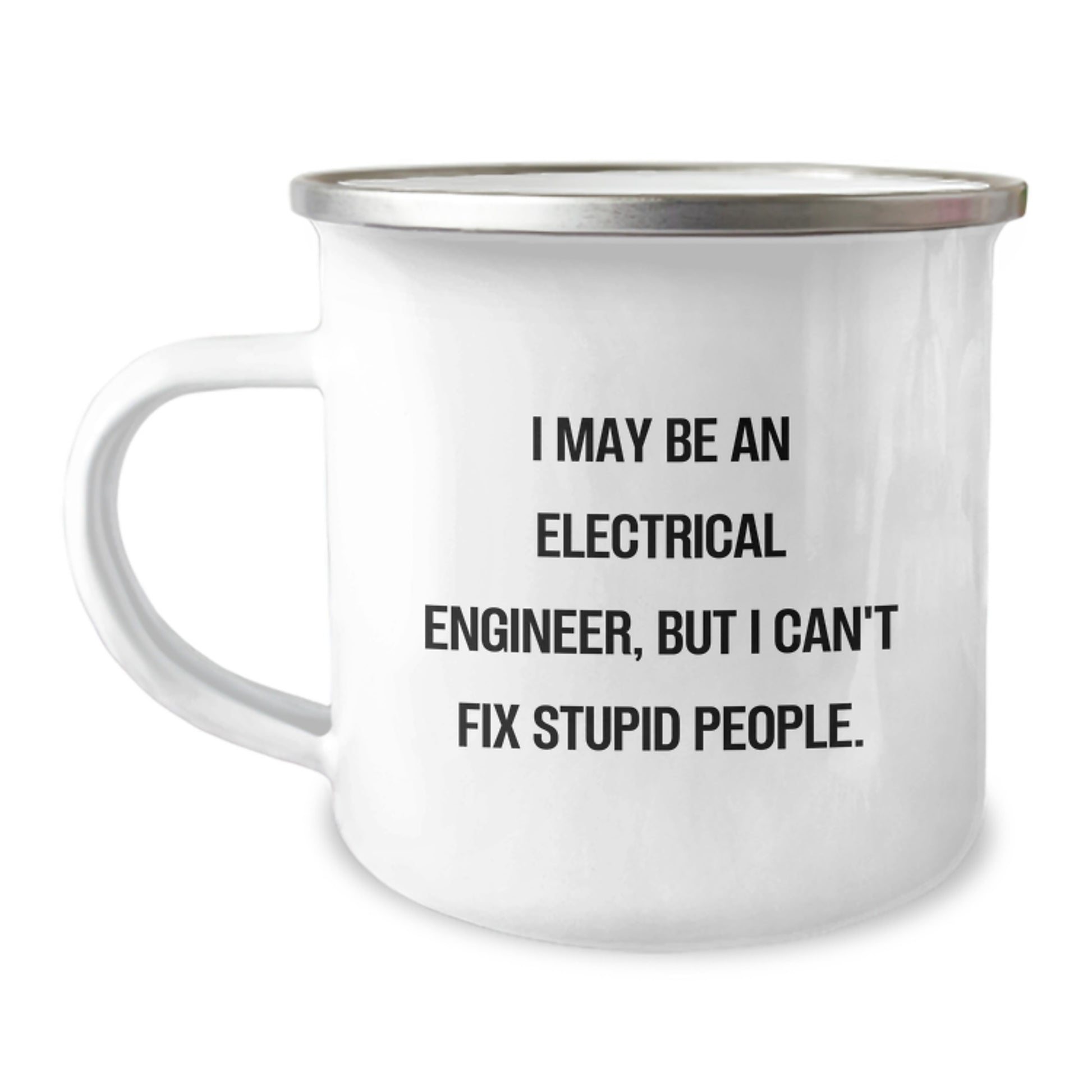 Electrical Engineer Camping Mug Idea for Coworkers Birthday Gift - Image 1