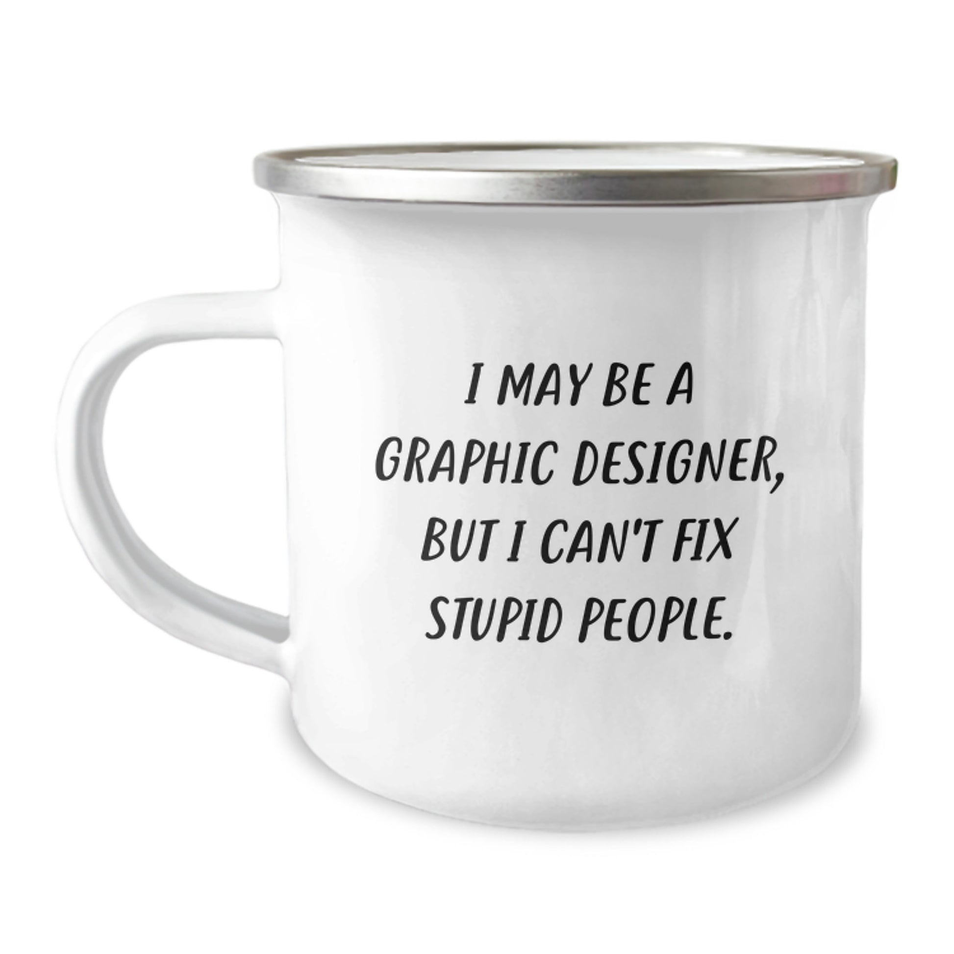Graphic Designer Gifts from Friends and Family - Funny Graphic Designer Camping Mug for Mother's Day Unique Gifts - Image 1
