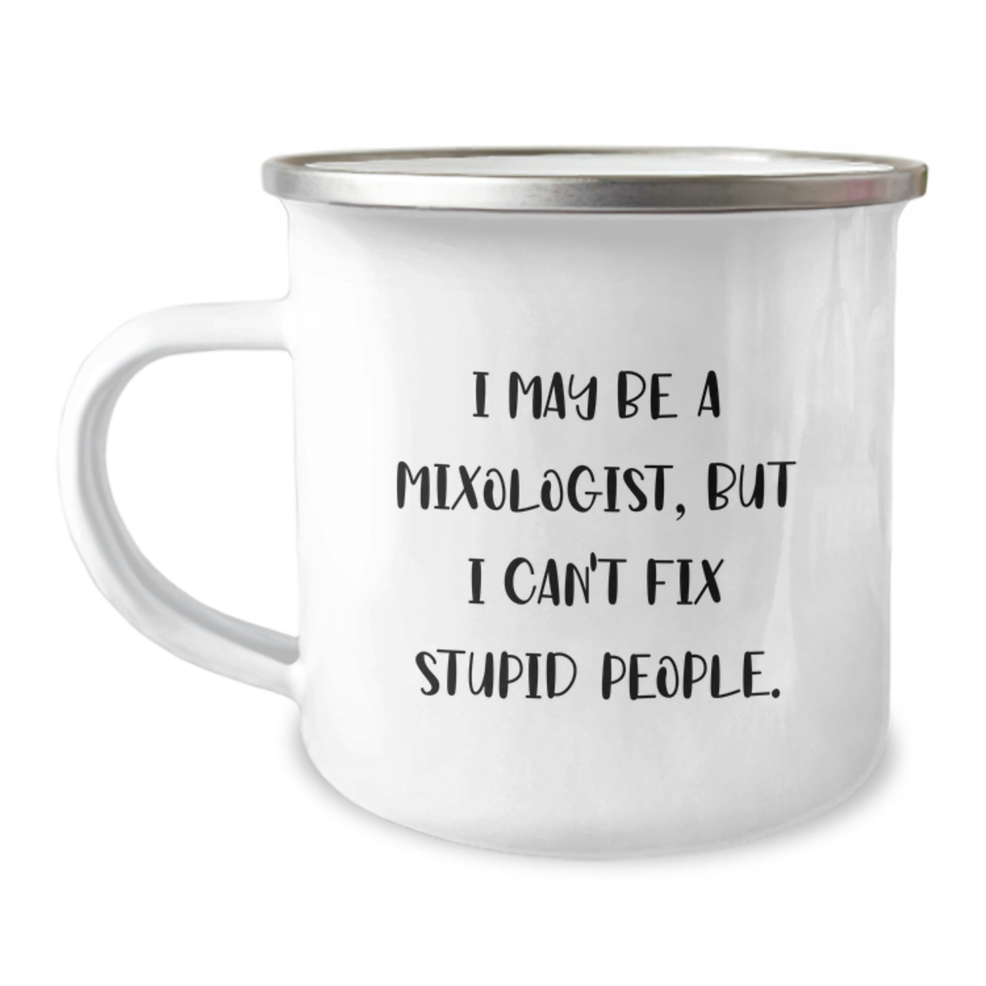 Mixologist Keepsake Camping Mug for Him 12oz Stainless Graduation Gift - Image 1