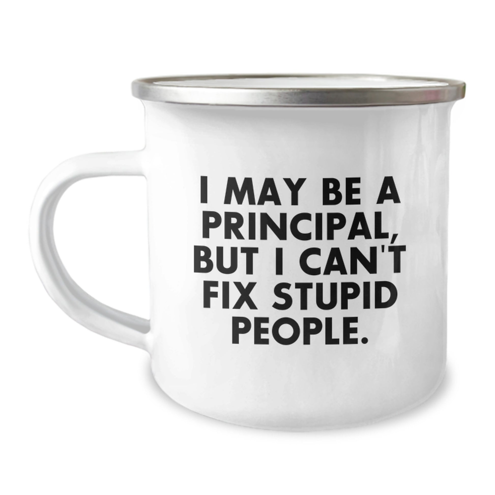 Funny Principal Camping Mug Gifts for Principal Men Graduation Unique Principal Mugs Gifts - Image 1