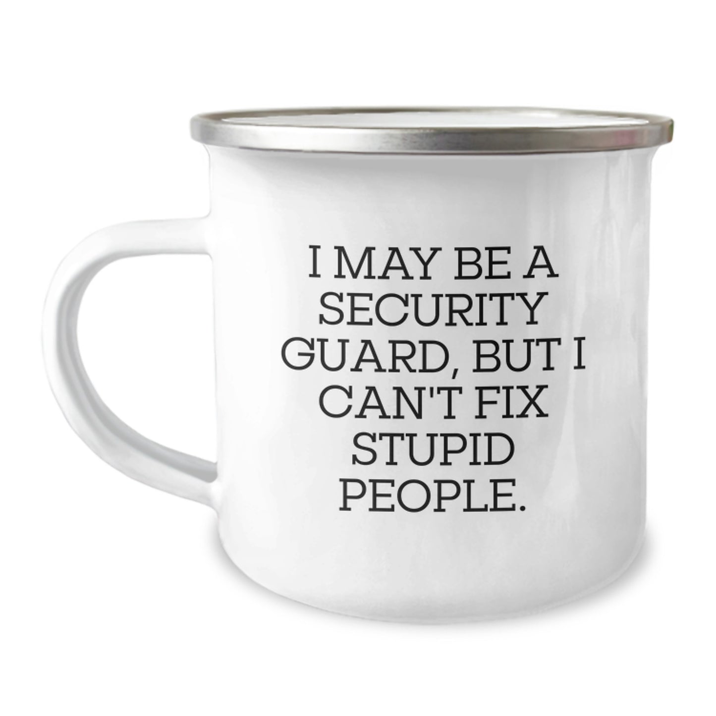 Security Guard Keepsake Camping Mug for Him Birthday Gift Personal - Image 1
