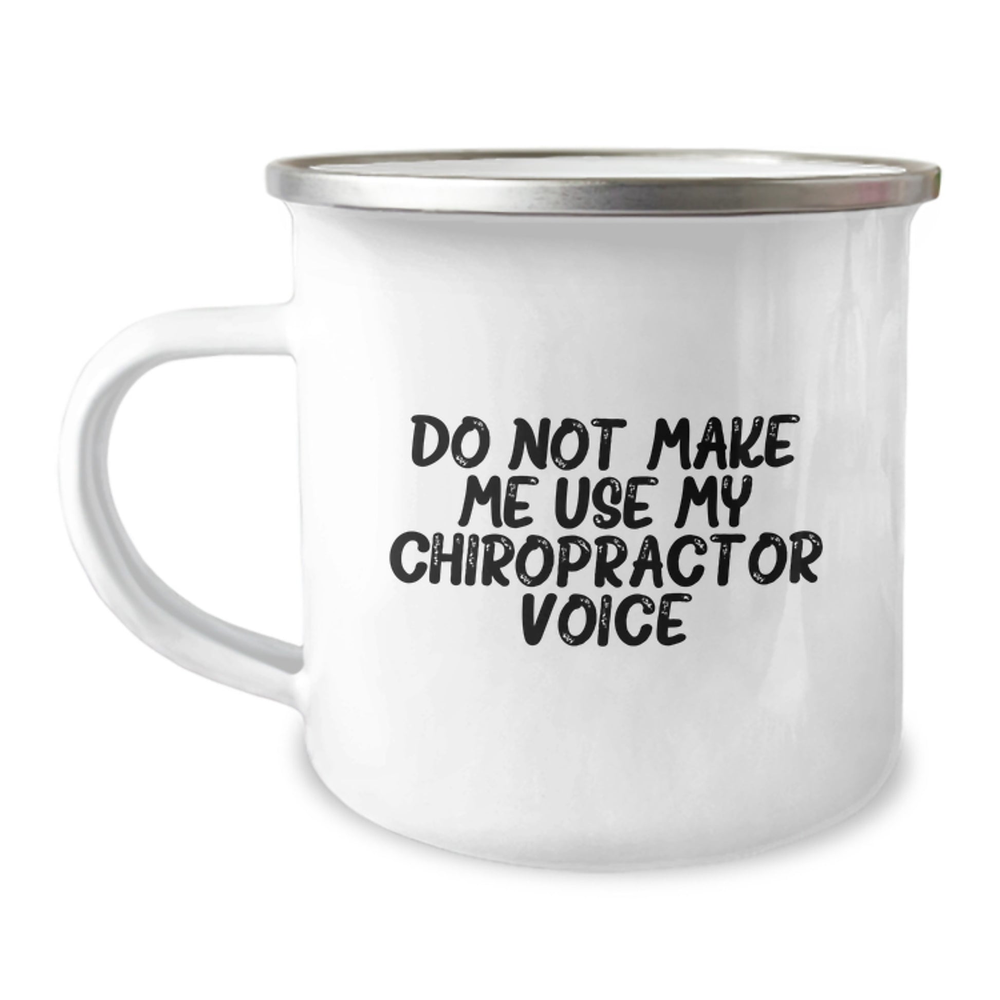 Chiropractor Camping Mug Keepsake Birthday Gift for Him - Image 1