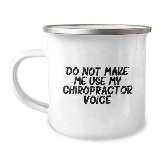 Chiropractor Camping Mug Keepsake Birthday Gift for Him - Image 1