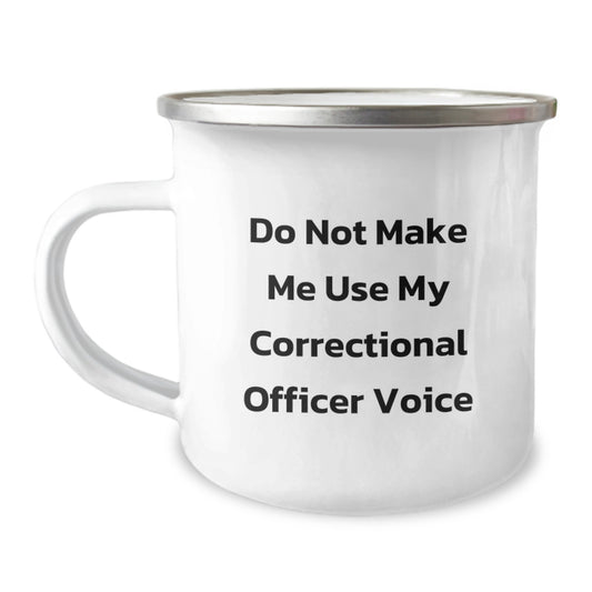 Camping Mug for Coworkers Idea Birthday Gift Correctional Officer - Image 1