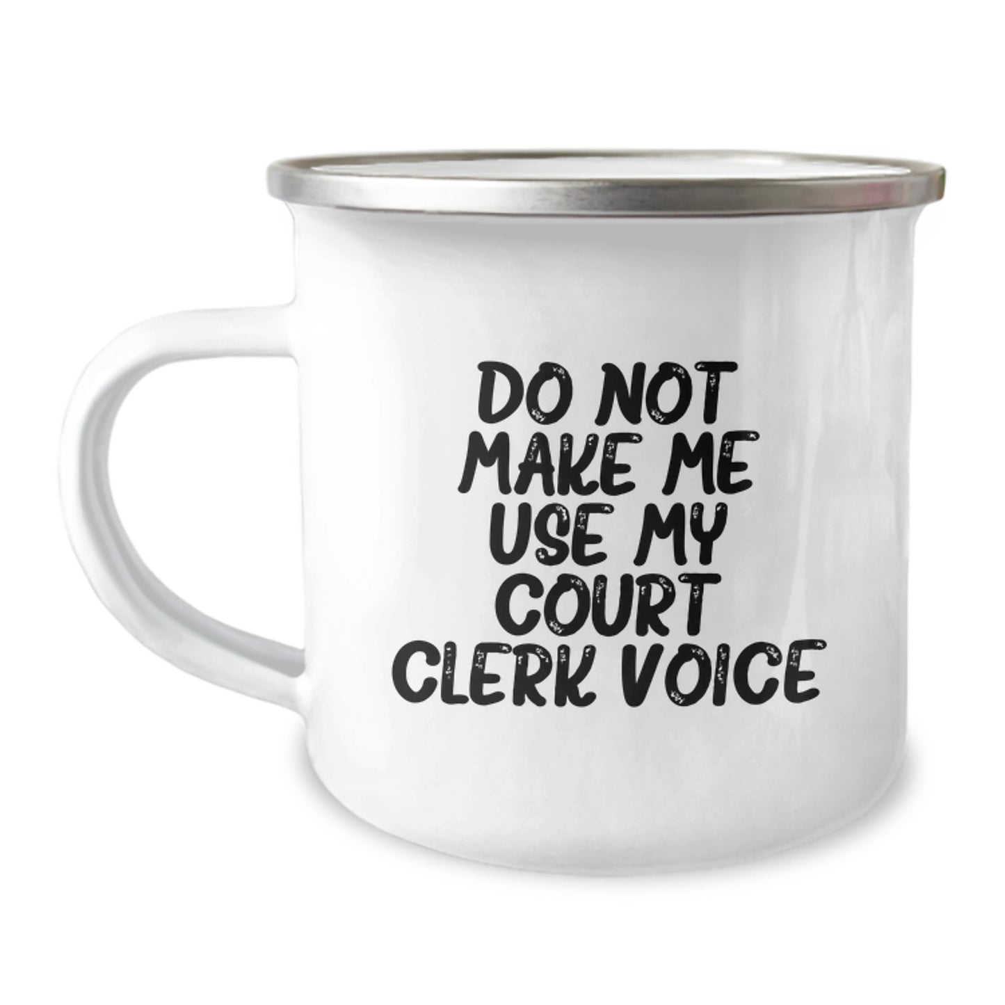 Court Clerk Gifts from Friends, Funny Court Clerk Camping Mug for Court Clerk, Perfect Graduation Unique Gifts - Image 1