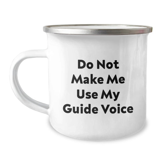 Sassy Guide Camping Mug Novelty for Friends Birthday Adventure Gift - Image 1
