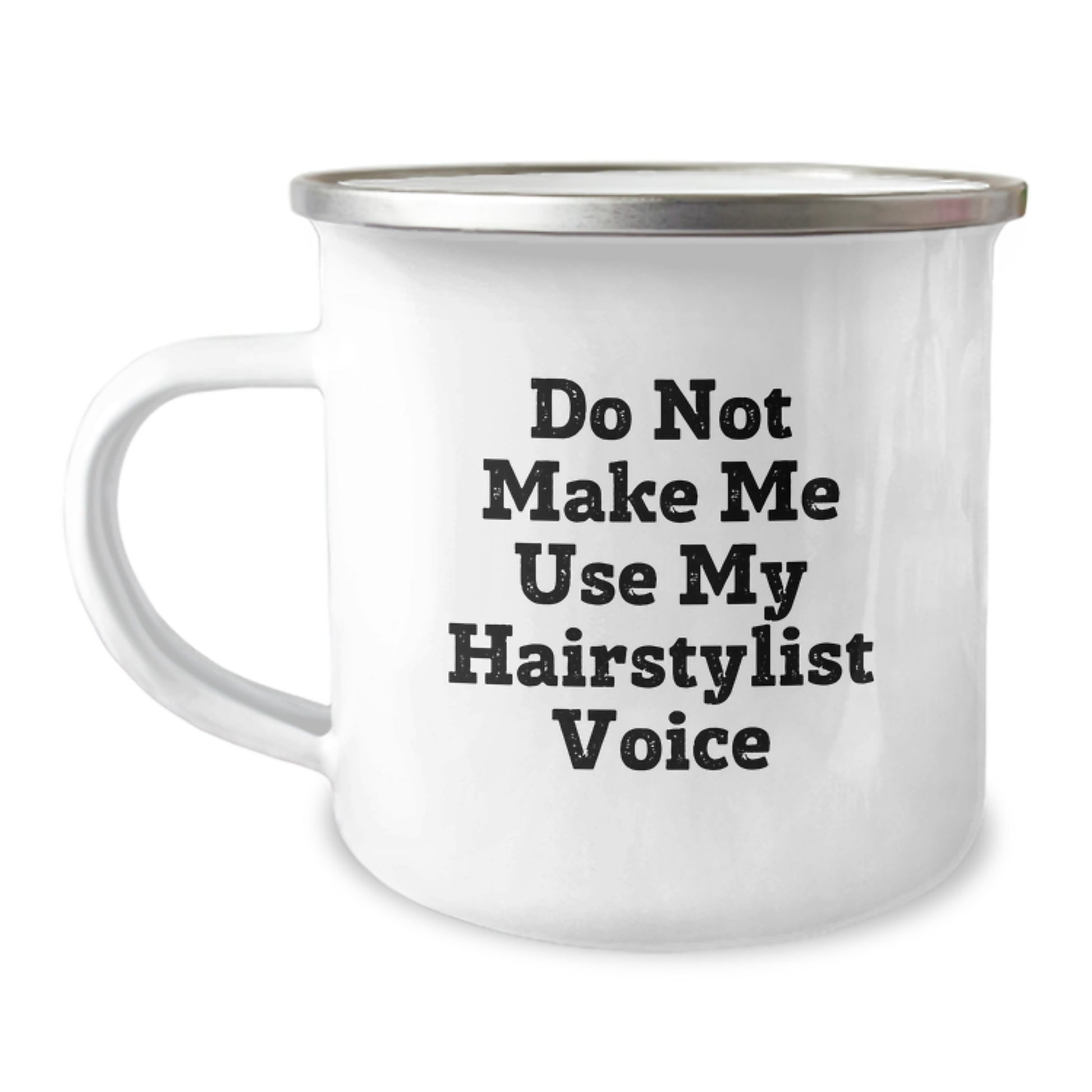 Hairstylist Keepsake Camping Mug for Him Graduation Gift - Image 1