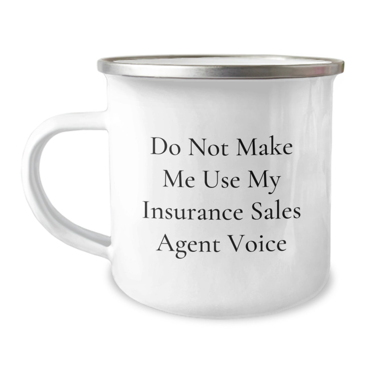 Insurance Sales Agent Keepsake Camping Mug for Him Birthday Gift - Image 1