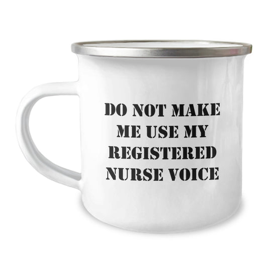 Registered Nurse Camping Mug Companion for a Best Friend Birthday Gift - Image 1