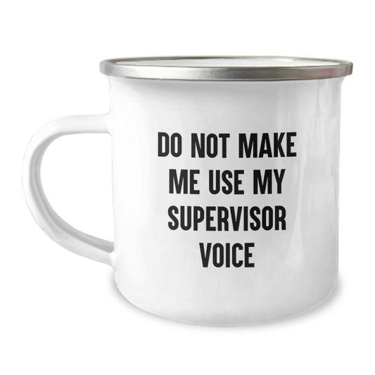 Supervisor Camping Mug Favorite Surprise for Kids Birthday Gift - Image 1