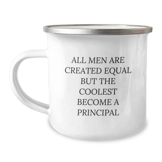 Funny Principal Camping Mug Gifts from Men for Principal on Father's Day Unique - Image 1
