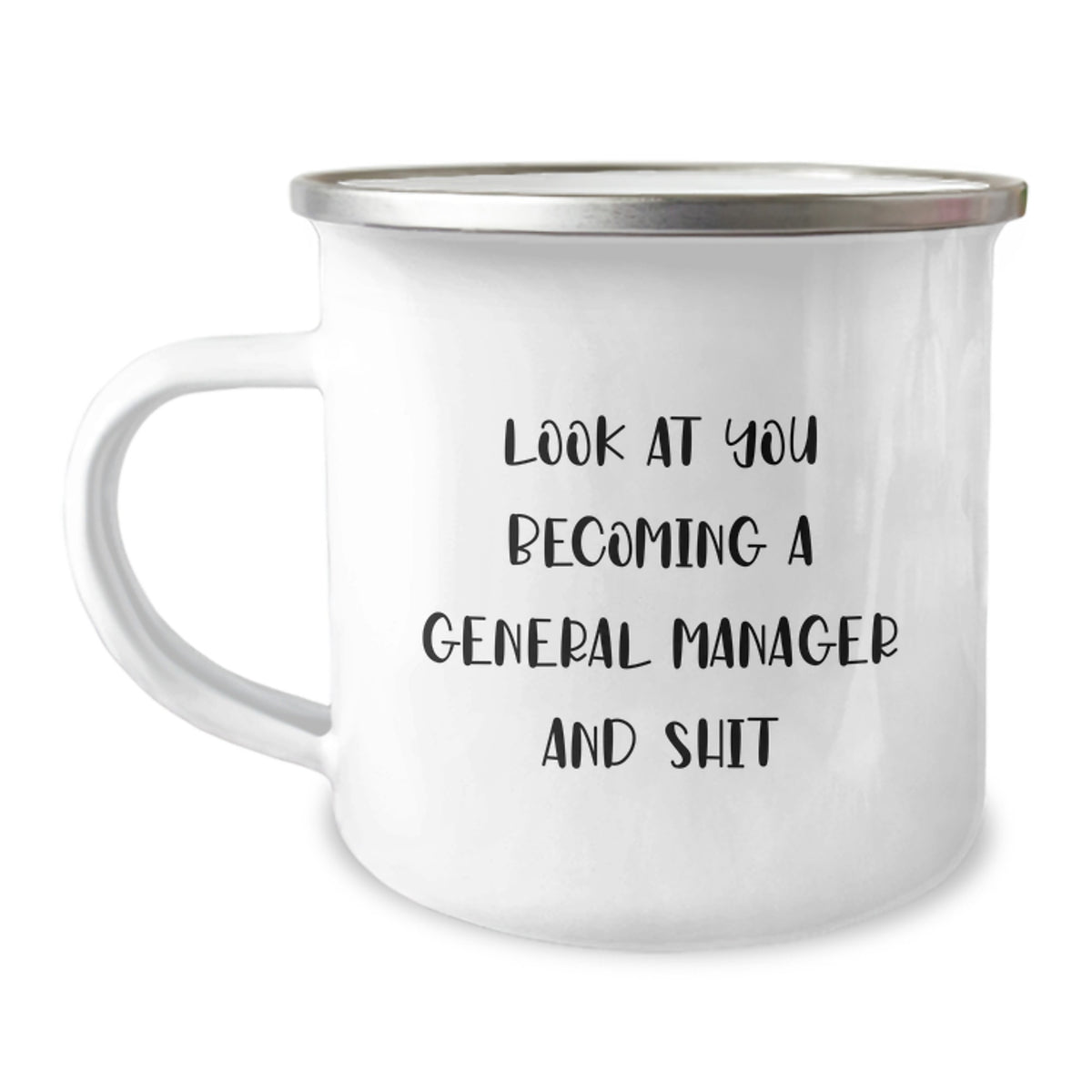 Funny General Manager Gifts from Men, Unique Valentine's Unique Gifts for General Manager, Camping Mug with Inspirational Quote - Image 1