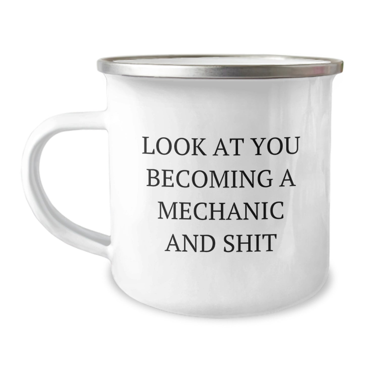 Birthday Gift Mechanic Camping Mug for Her Present - Image 1