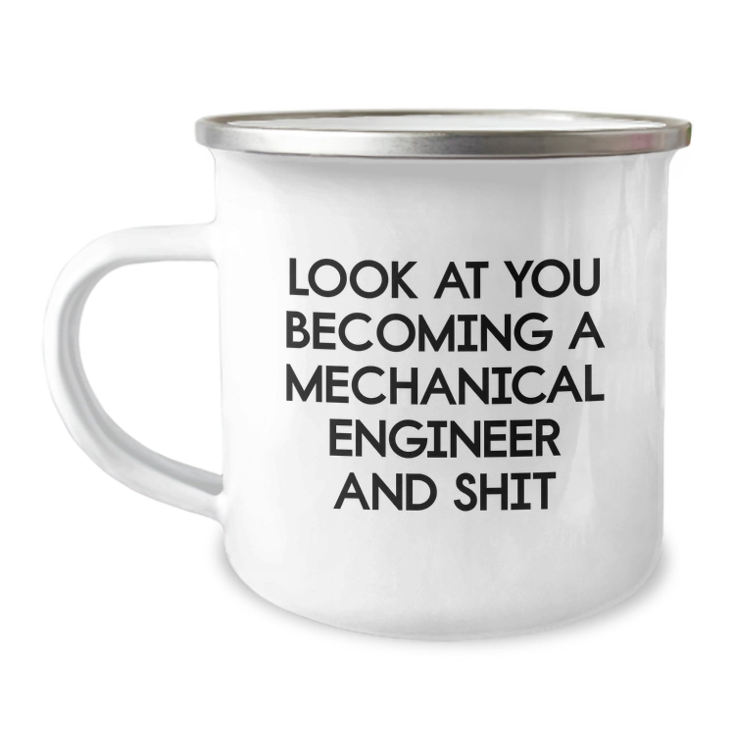 Mechanical Engineer Camping Mug Keepsake for Him Graduation Gift - Image 1