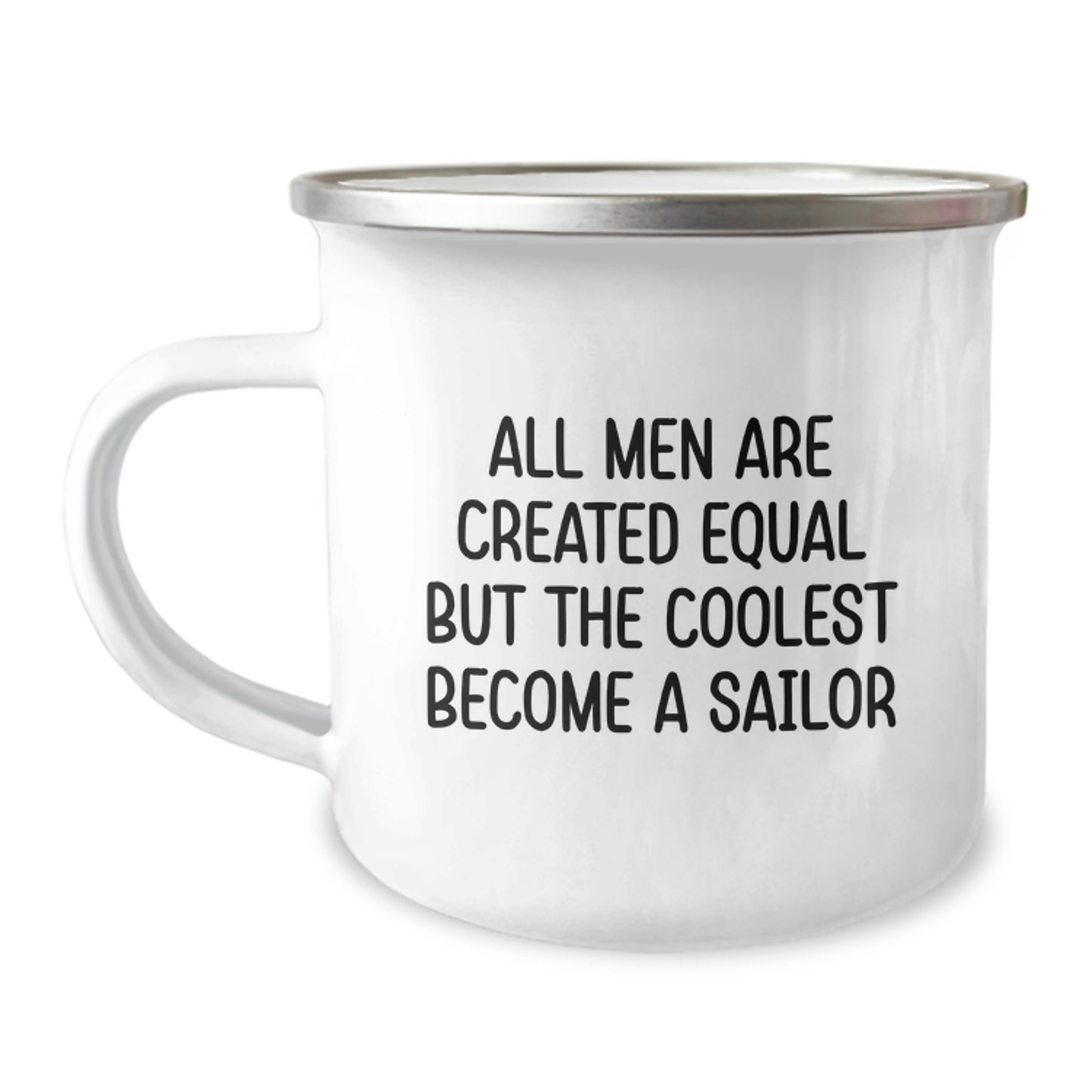 Birthday Gift Present Sailor Camping Mug for Her – Keepsake with Quote - Image 1