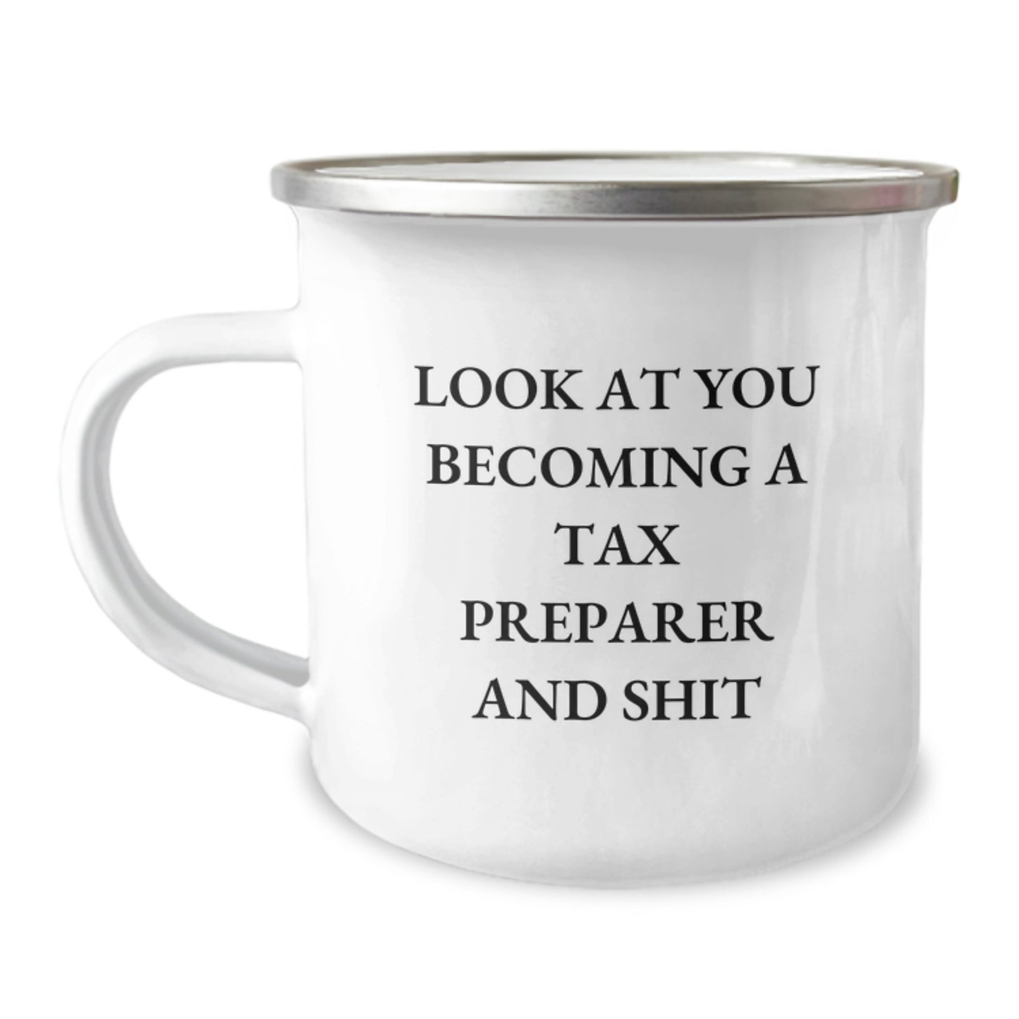 Tax Preparer Keepsake Camping Mug for Him Birthday Gift - Image 1