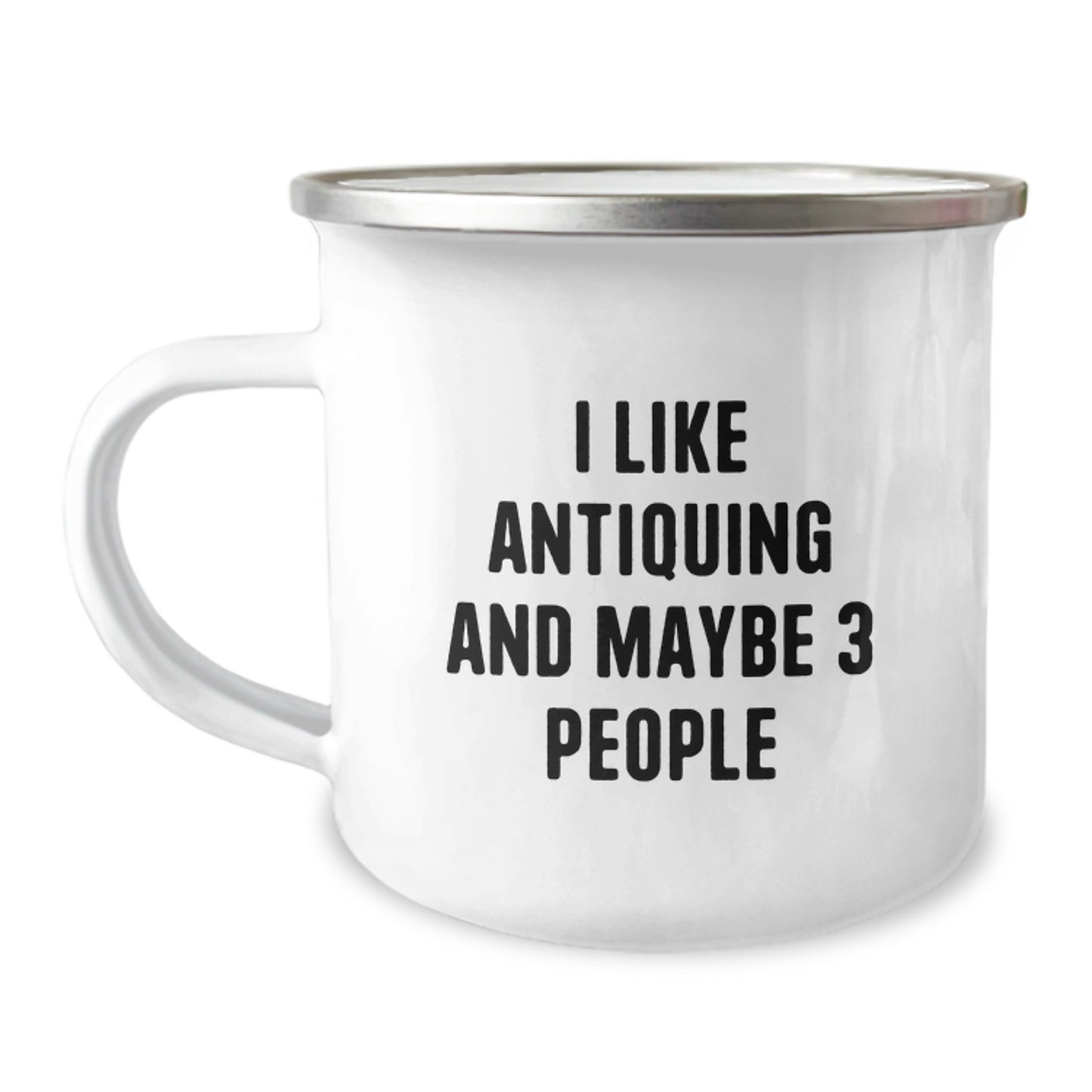 Antiquing Enthusiast's Camping Mug Gifts from Friends for Graduation Unique Antiques Lover - Image 1