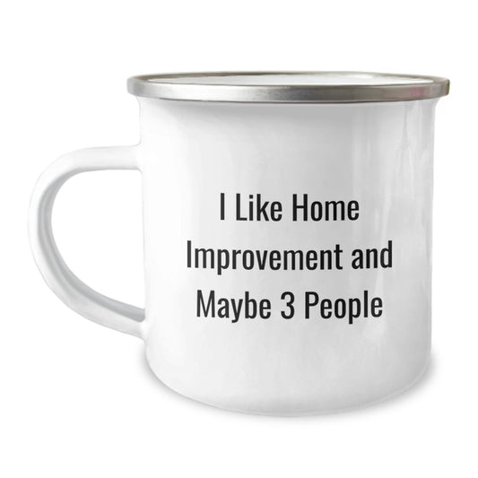 Birthday Gift Camping Mug for Her Home Improvement Present - Image 1