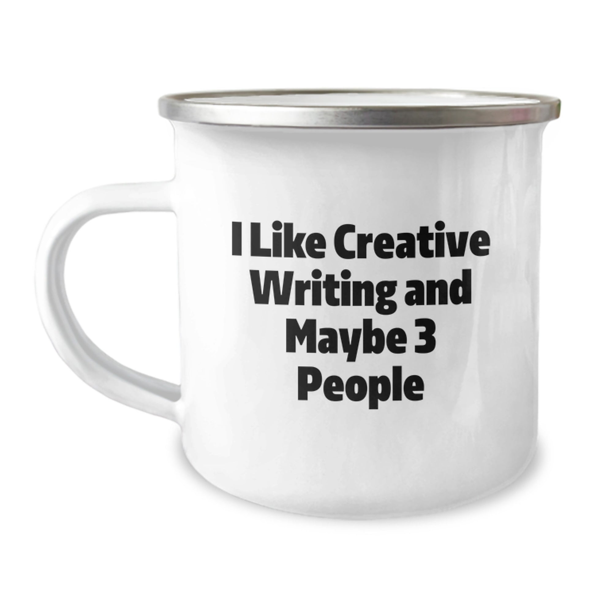 Creative Writing Keepsake Premium Camping Mug for Him Birthday Gift - Image 1