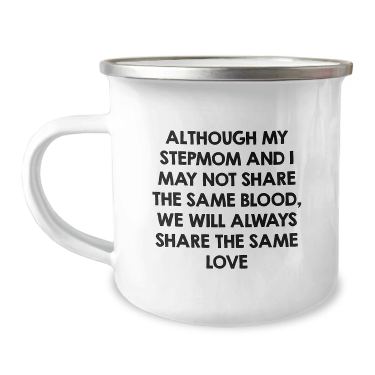 Funny Stepmom Gifts from Family for Birthday - Camping Mug with Love Quote - Unique Stepmom Appreciation - Image 1