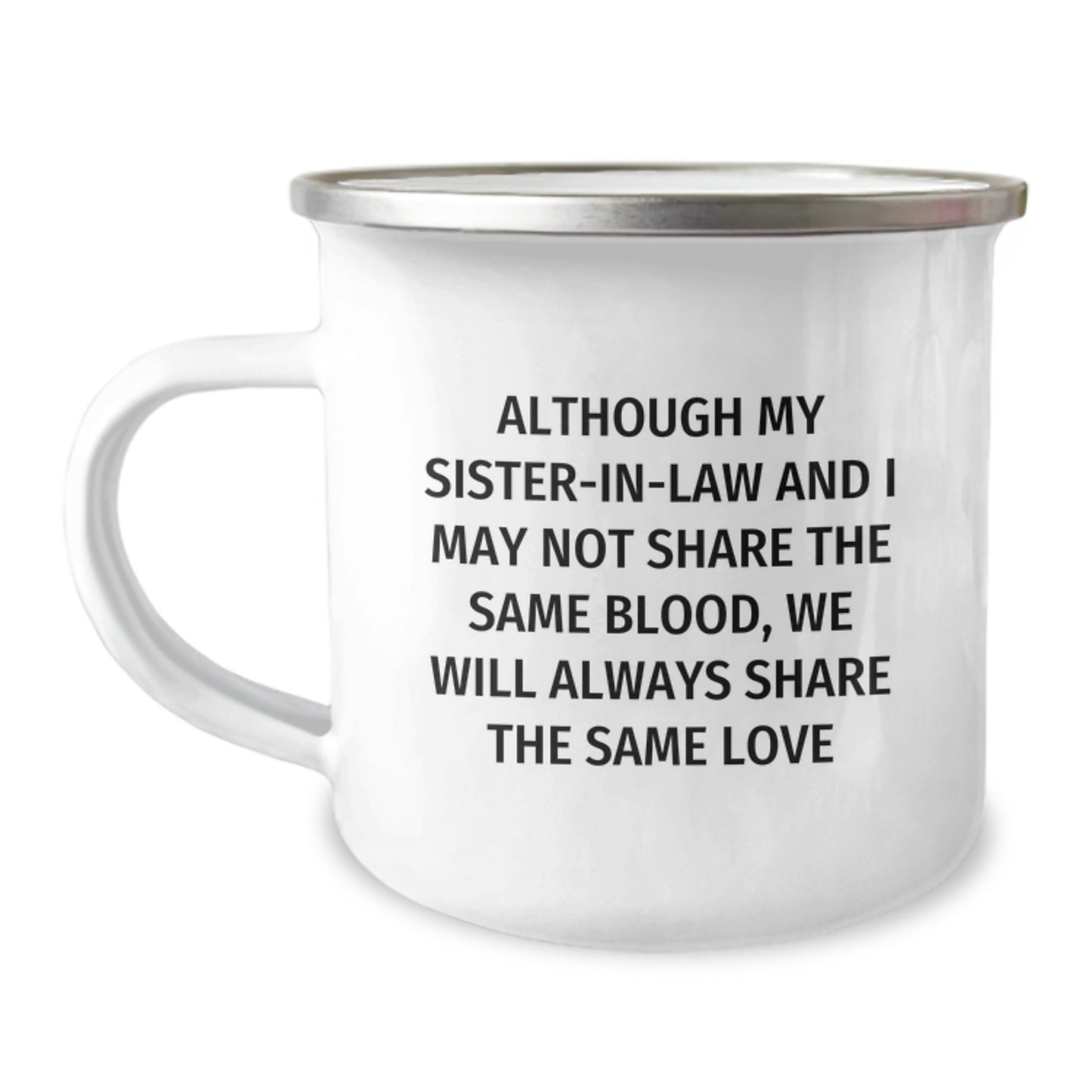 Heartfelt Camping Mug for Friends – Birthday Gift for Sister-in-Law - Image 1