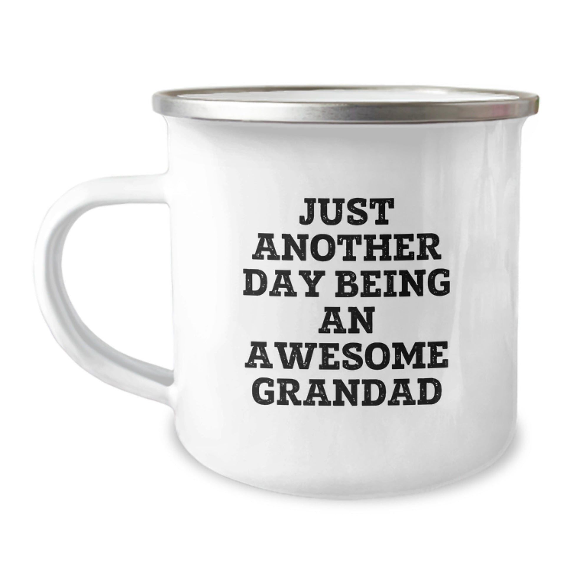 Gifts for Grandad, Funny Camping Mug, Just Another Day Being an Awesome Grandad, Unique Graduation Gifts for Men from Family - Image 1