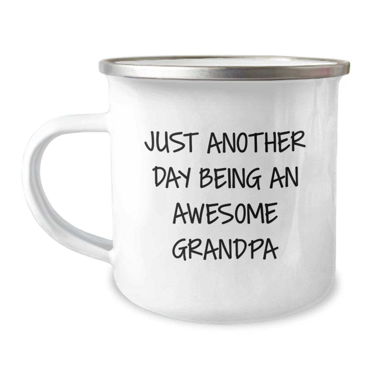 Grandpa Camping Mug - Funny Quote Gifts for Men, Birthday Unique Gifts from Family - Image 1