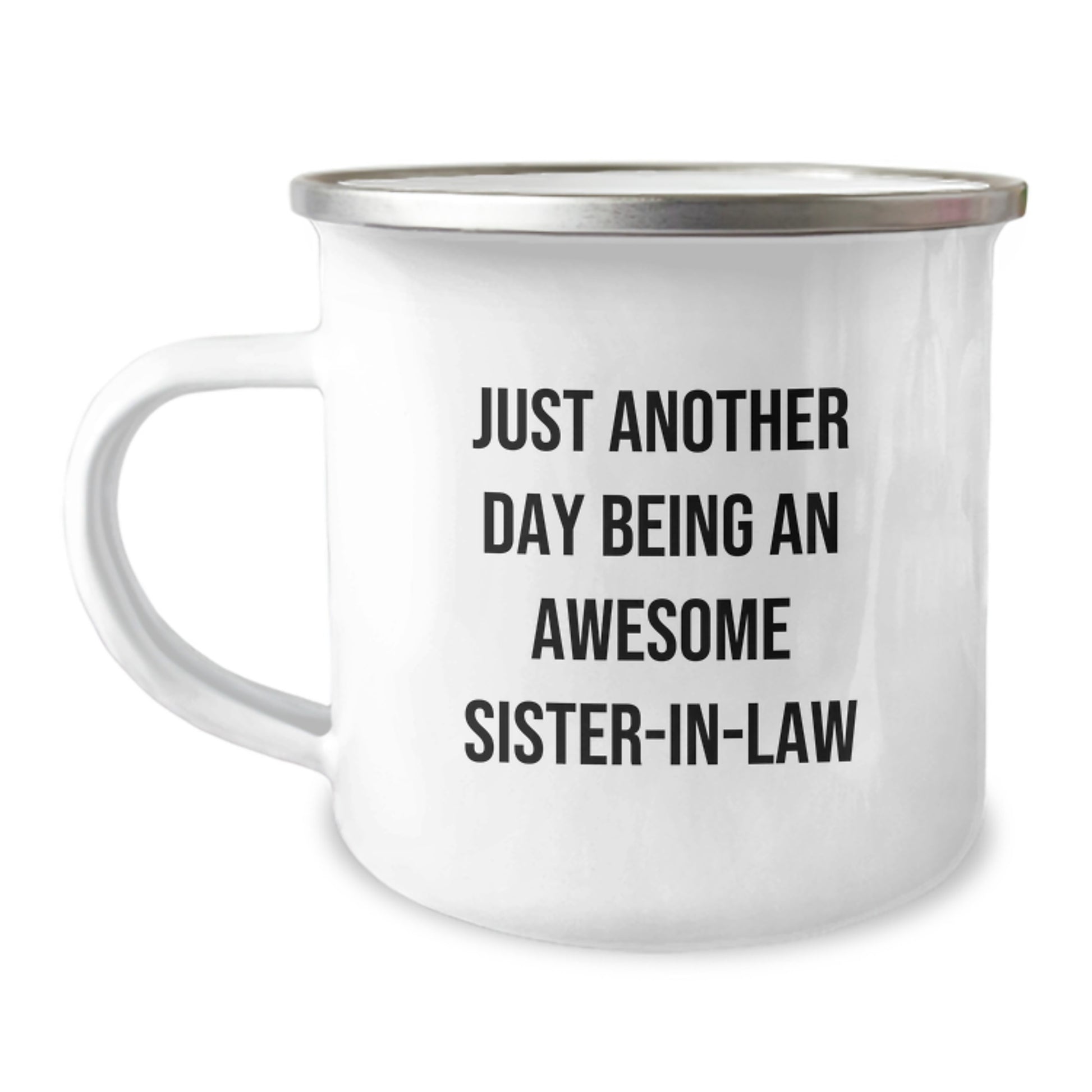 Sister-in-law Keepsake Camping Mug for Him Birthday Gift - Image 1