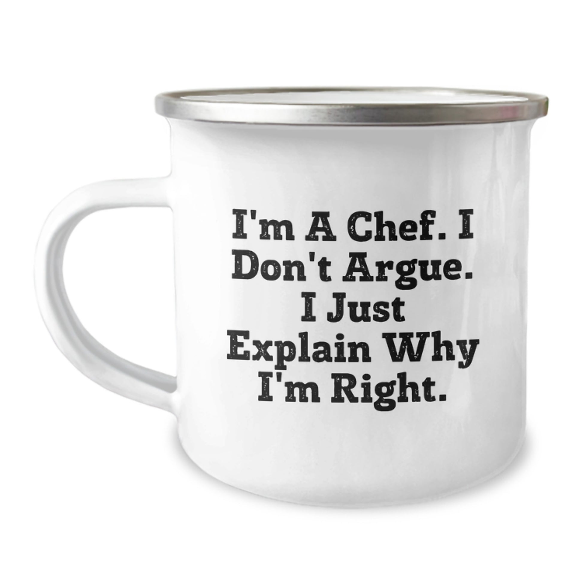 Funny Chef Gifts from Friends, Men, Women, Family, Coworkers - Camping Mug for Graduation Unique Gifts - Image 1