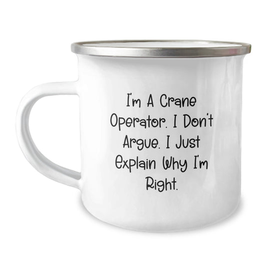 Crane Operator Gifts from Men Funny Unique Mother's Day Unique Gifts for Crane Operator Friends and Family - Image 1