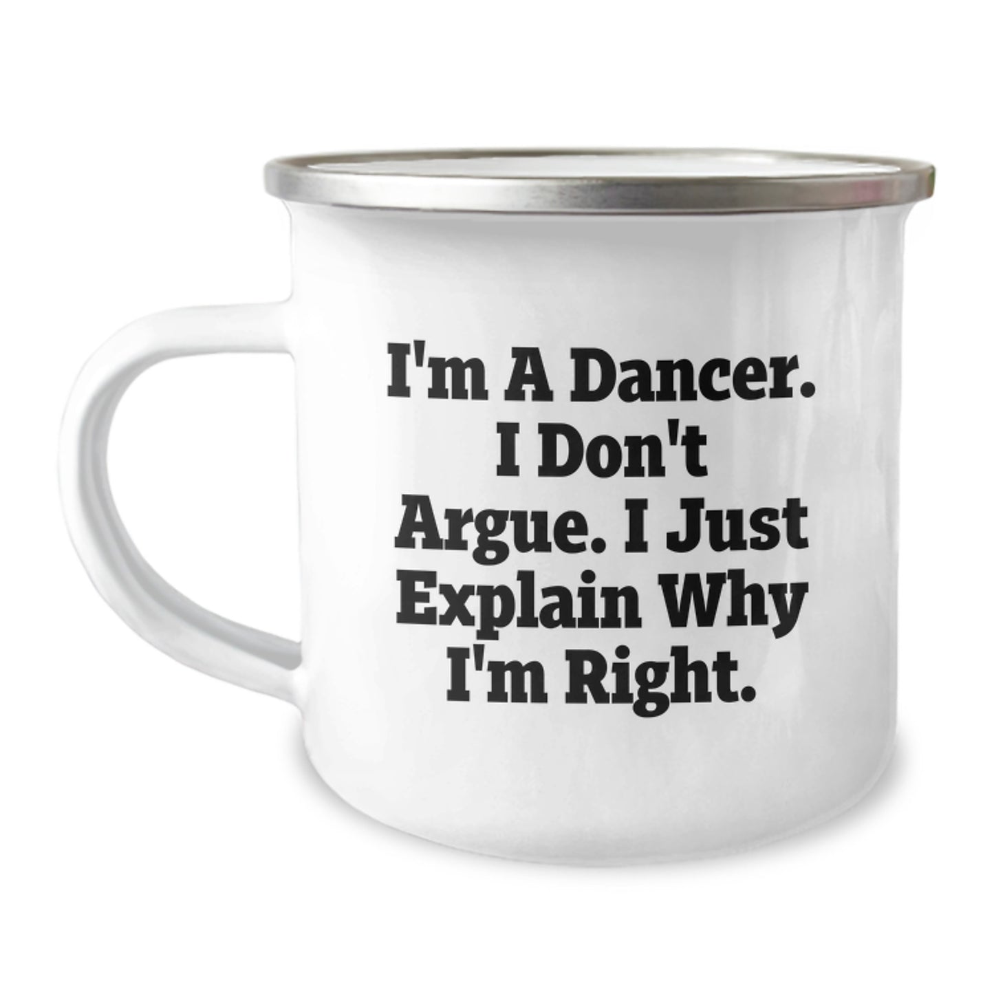 Funny Dancer Mom Gifts from Men Women Friends to Dancer Men Women Friends Mother's Day Unique Camping Mug for Dancing Enthusiasts - Image 1