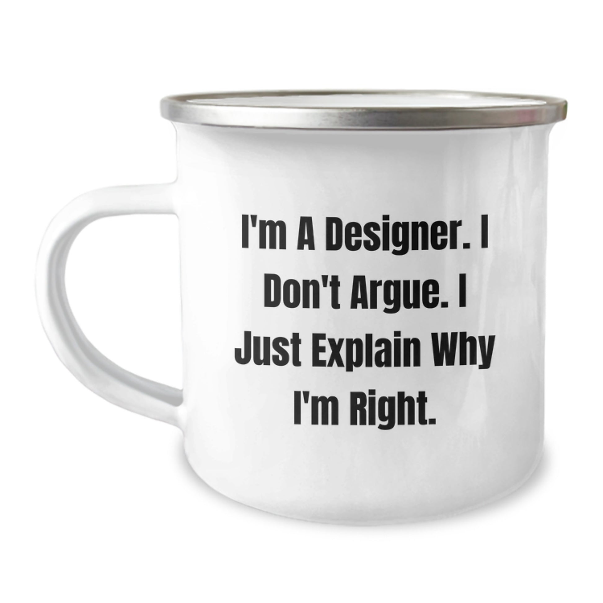Designer Camping Mug Gifts from Men to Women Funny Inspirational Quote Mother's Day Unique - Image 1