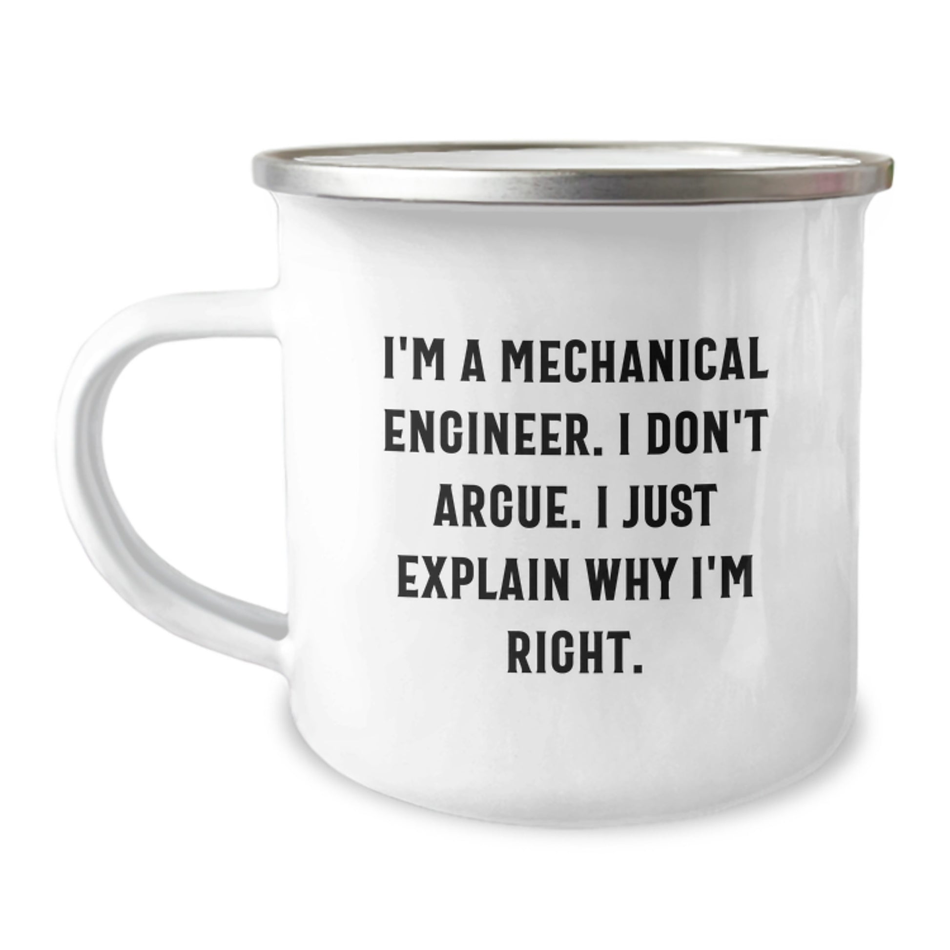 Birthday Gift for Her Mechanical Engineer Camping Mug Keepsake Present - Image 1