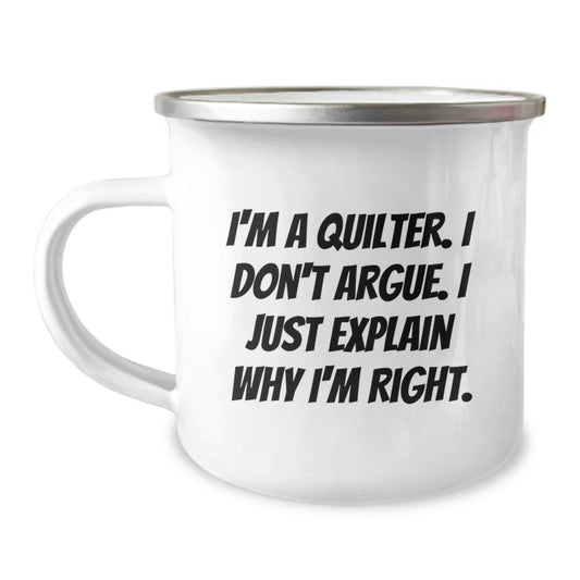 Quilter Friends Funny Graduation Unique Gifts from Family for Husband Wife Men Women - Image 1