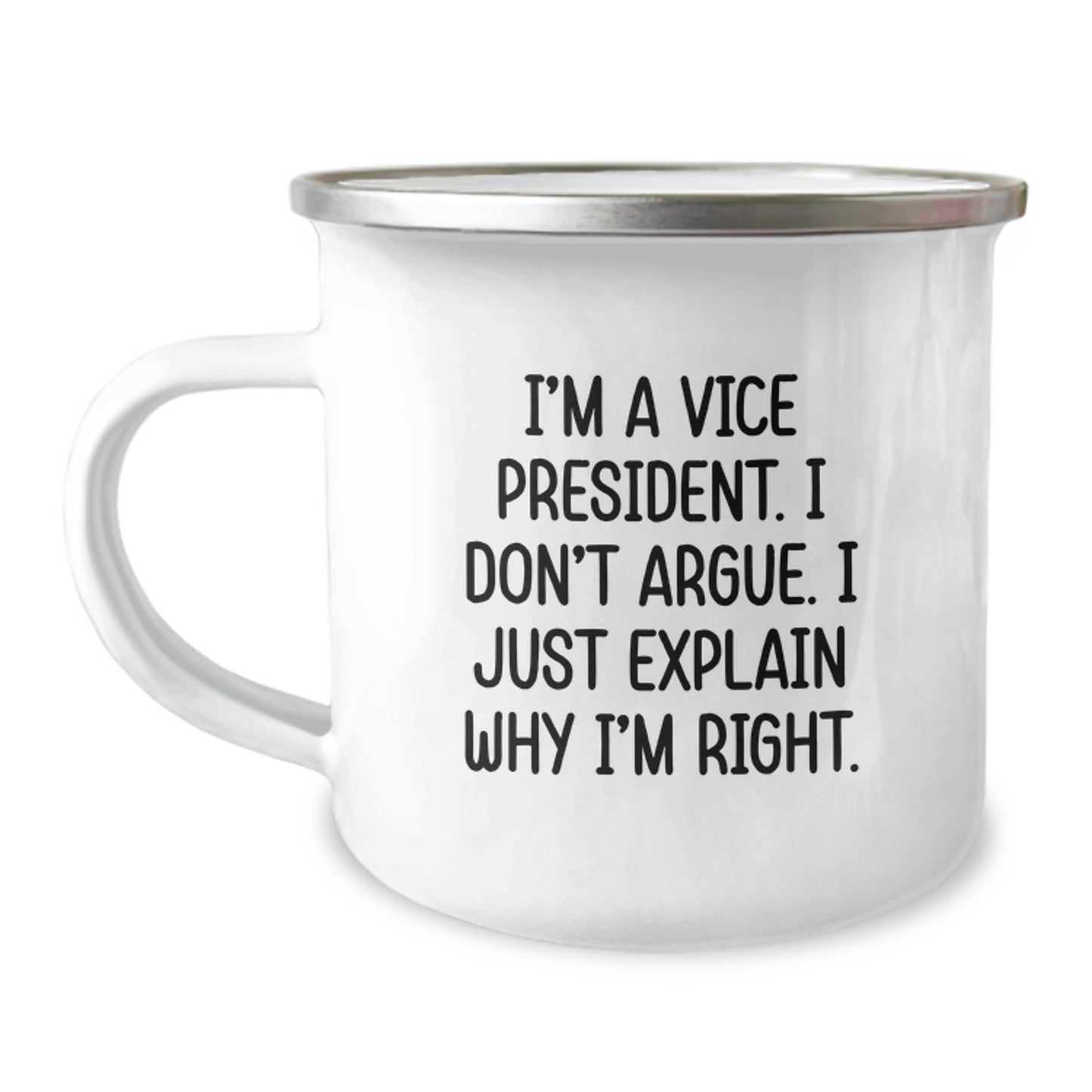 Funny Vice President Gifts for Men - Camping Mug from Friends - Graduation Unique Gifts for Vice President - Image 1