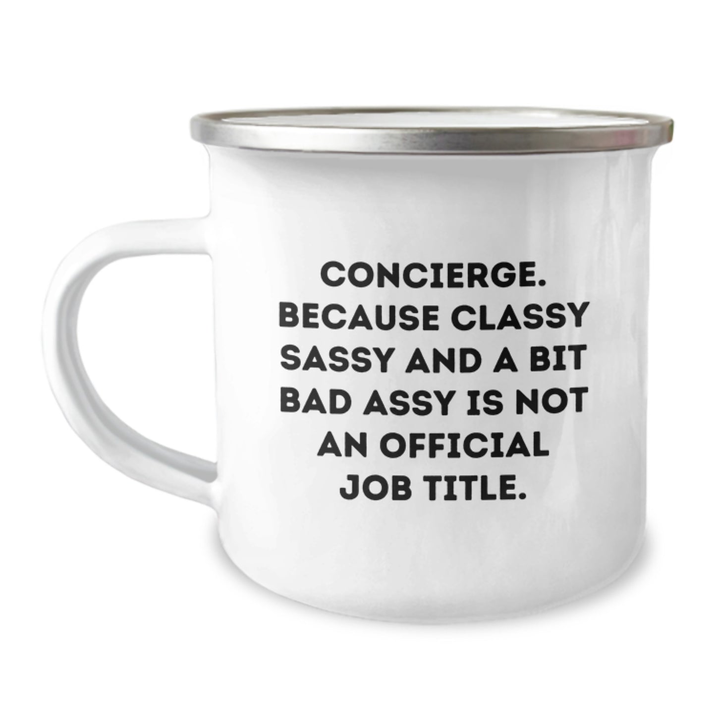 Birthday Gift Mug for Him – Concierge. Classy Sassy And A Bit Bad Assy - Image 1