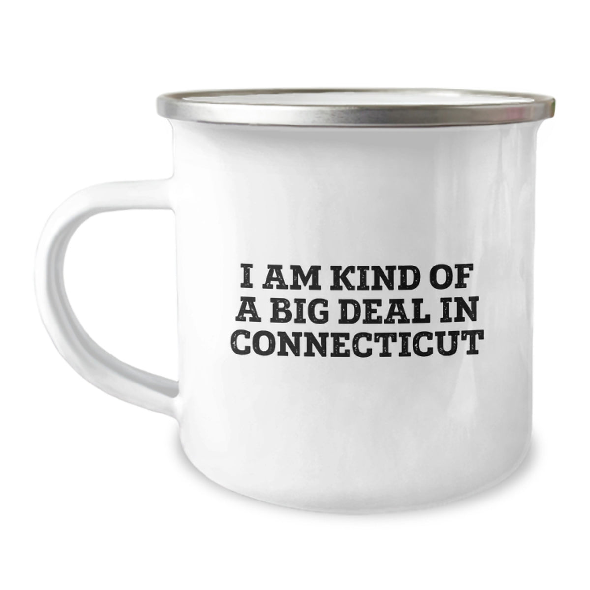 Funny Connecticut Camping Mug Gifts from Friends to Mom's Special Day - Image 1