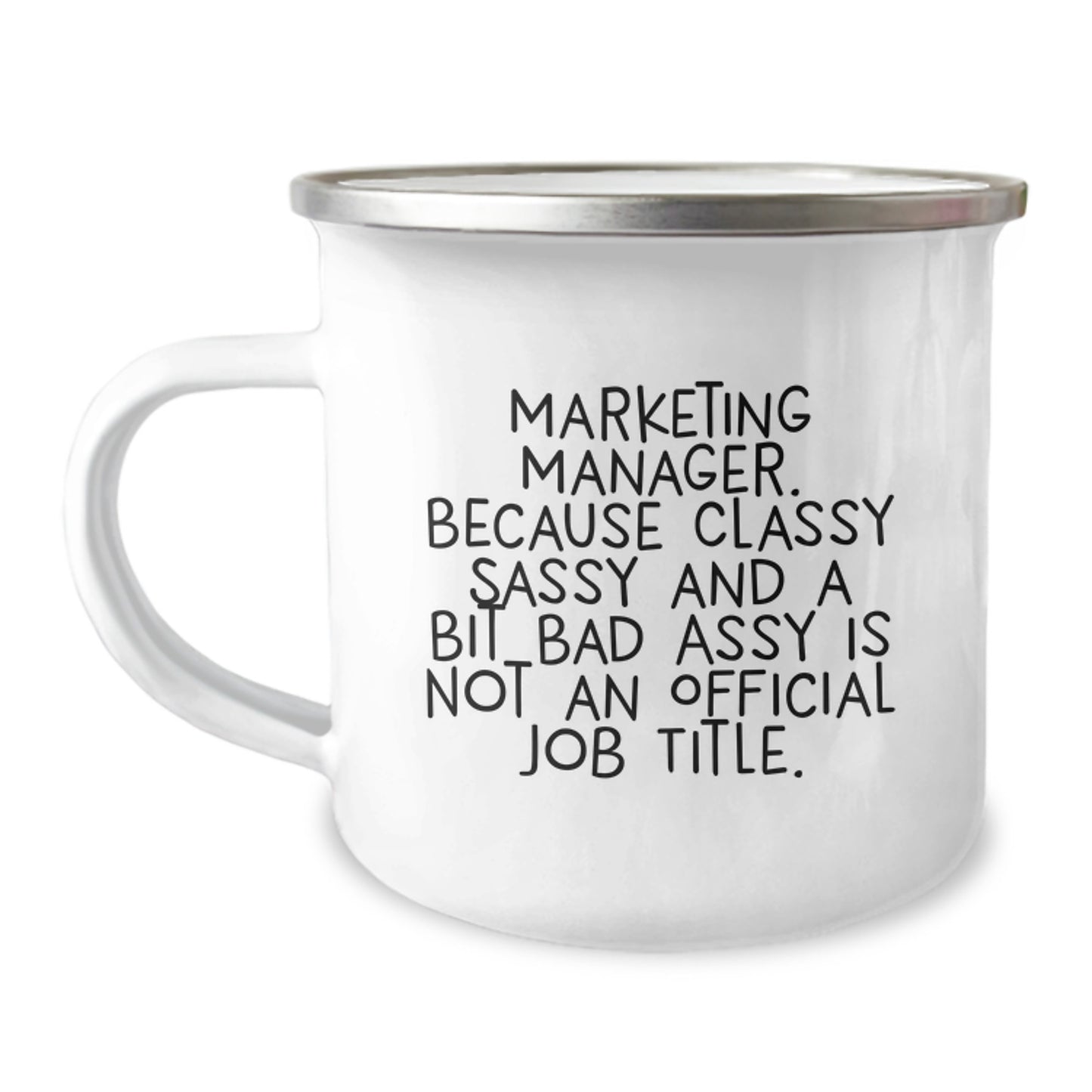 Marketing Manager Gifts from Men, Unique Funny Quotes and Camping Mug for Women, Mothers Day Exclusive - Image 1
