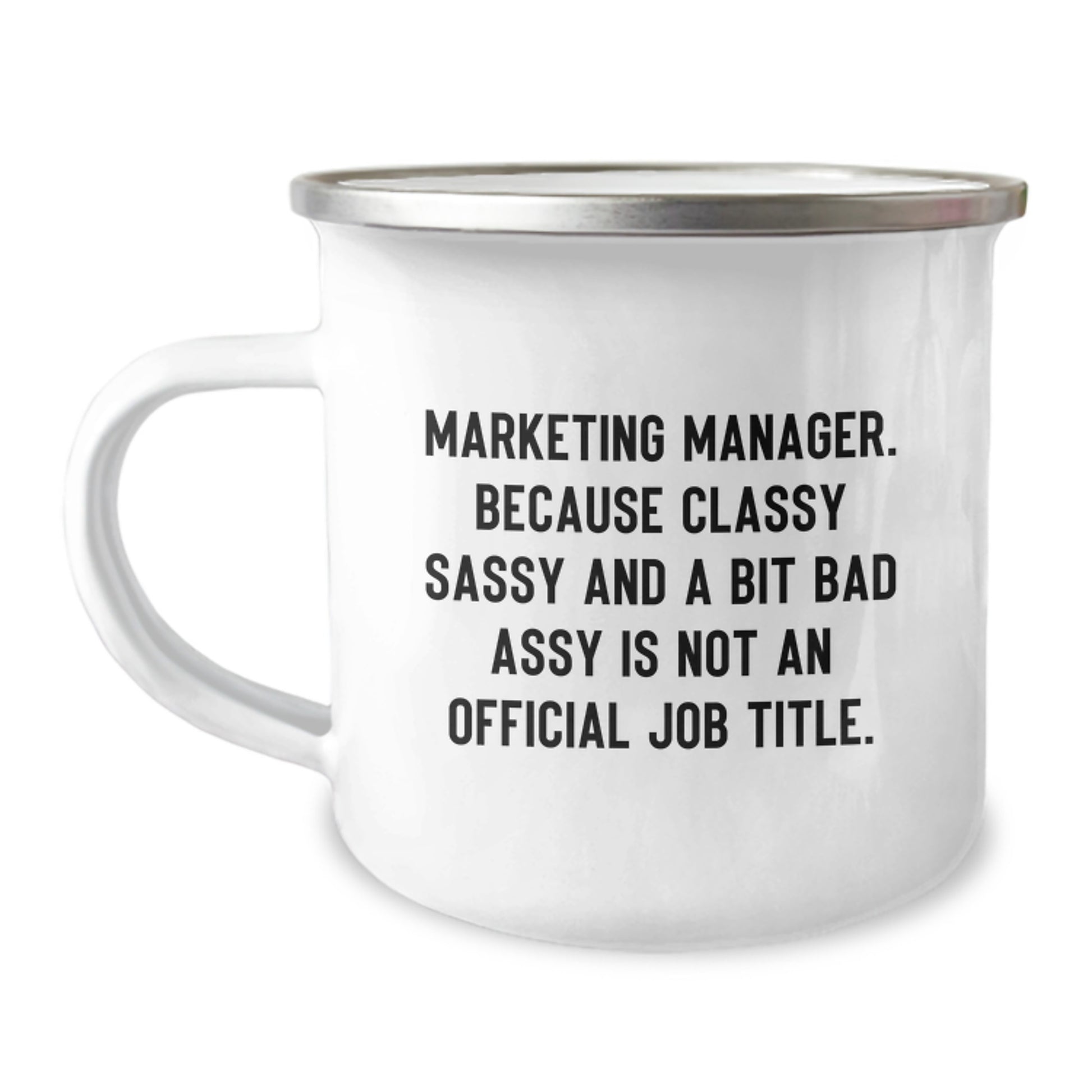Marketing Manager Gifts, Funny Camping Mugs for Her, Unique Mother's Day Unique Gifts from Family, Funny Coffee Mugs for Marketing Manager - Image 1