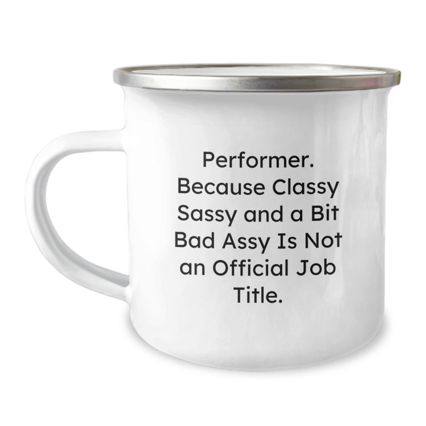 Performer Keepsake Camping Mug for Him Birthday Gift - Image 1